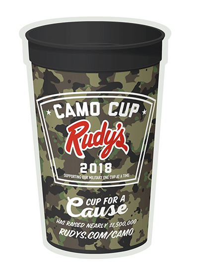 Rudy's Camo Cup Animation